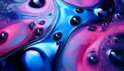 Iridescent Liquid Flow