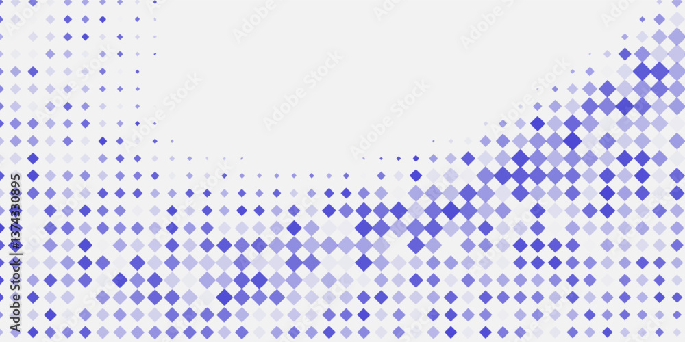 Aufkleber abstract geometry triangle white and blue pattern background.vector