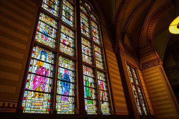 Stained glass Amsterdam