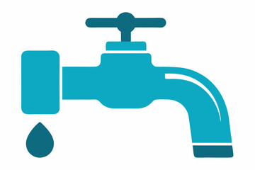 faucet with water drop