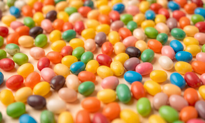 Obraz premium the colorful jelly beans