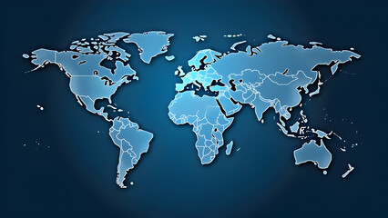 Global Contact Network: Worldwide Communication Icon