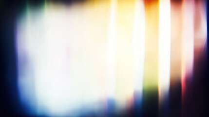 Obraz premium Holographic ray of light creating ethereal background overlay for artistic exploration