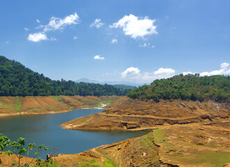 reservoir during summer