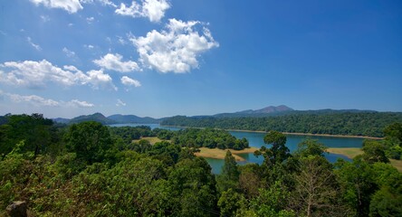 reservoir during summer