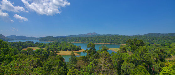 reservoir during summer