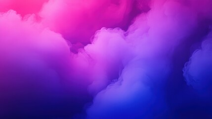 Obraz premium abstract background with galaxy nebula clouds in deep magenta and navy hues,