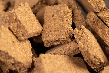 natural cork wood, which is used in industry and household needs