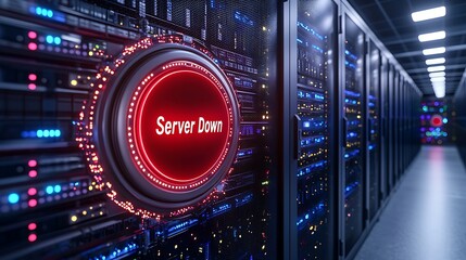 Server Down - Data Center