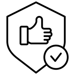 Reliability Outline Icon