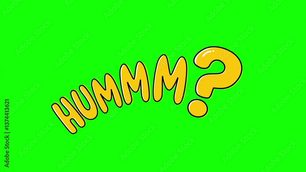 Poster question mark animation pop up question mark flat alpha looping 4k question mark confused dizzy. que