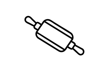 paint roller isolated on white