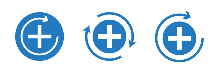 Obraz premium health recovery icon vector