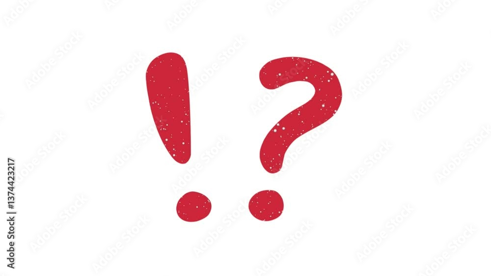 Fototapete question mark animation pop up question mark flat alpha looping 4k question mark confused dizzy. que