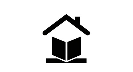 Isolated House Book icon
