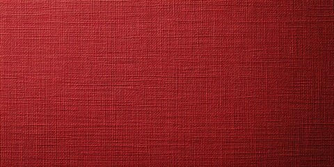 Fototapeta premium Red linen craft paper texture, ideal for Spring Festival, Christmas, or Lunar New Year cards, with a seamless background offering a warm, festive feel.