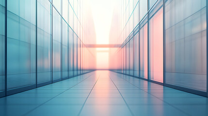 Modern architectural wallpaper background digital media sleek corridor high-resolution design for creative environments