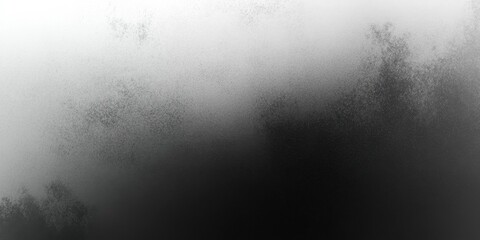 Dark grainy gradient transitioning from black to white, with a blurry gray effect, creating a smooth and abstract plain background with subtle texture.