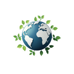 Obraz premium Sustainable earth action global environment graphic visual nature context eco-friendly viewpoint climate awareness concept