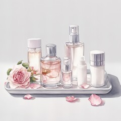 bottles of perfume