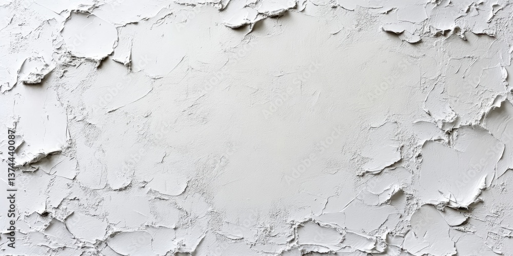Poster whitewashed painted wall with subtle brush stroke texture, creating a clean, minimalist backdrop wit