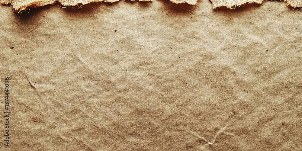 Aufkleber beige recycled paperboard texture with visible fibers, creating a smooth and eco-friendly surface. t