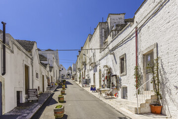 Trullo, Trulli, Alberobello, Apulien, Italien