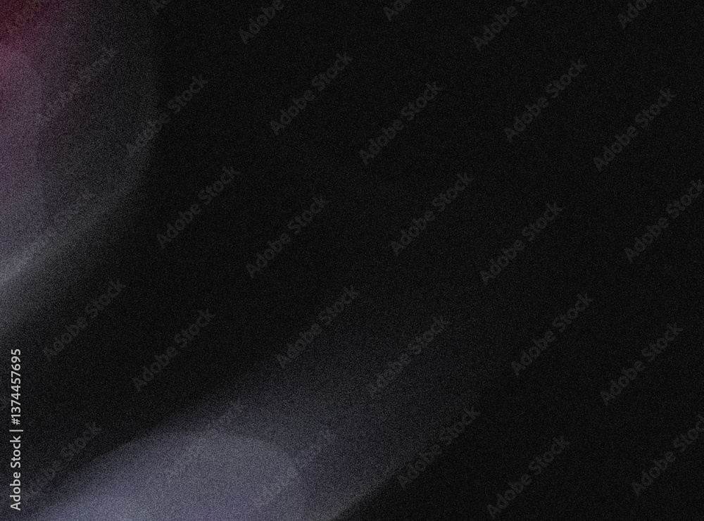 Poster a blurry close up image with a dark background and a small area of light in the top left corner