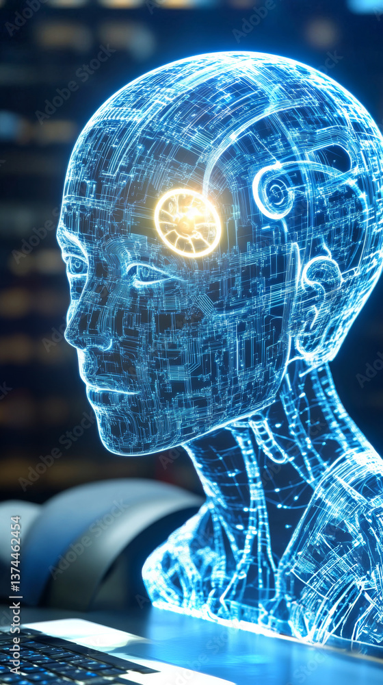 Poster engineering students work on innovative robotics projects to design advanced neural implants
