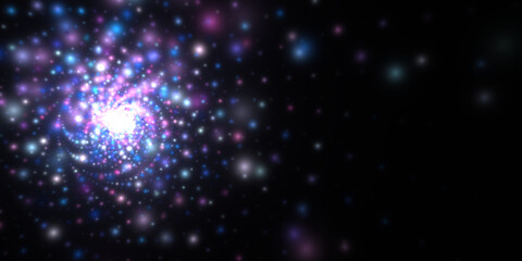 hypnotische Spirale aus energievollen leuchtenden bunten Farben, Meditation, Mentaltraining, kosmisch, Achtsamkeit, Entspannung, Mittelpunkt, Zentrum, Rotation, Drehung, blau, violett, lila