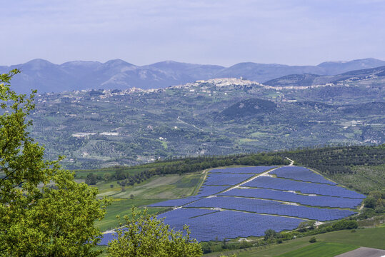 Solar Farm, Sicignano degli Alburni, Italien