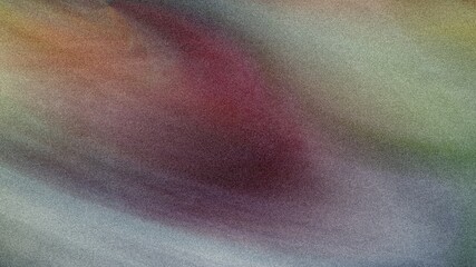 Abstract blurry background with shades of green yellow red white and brown creating a soft effect