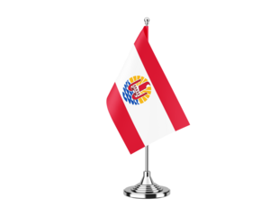 French Polynesia Table Flag