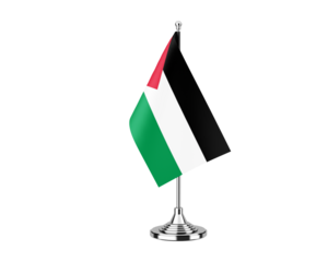 United Arab Emirates Table Flag