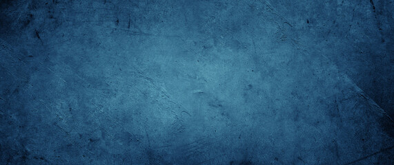 Blue textured concrete background