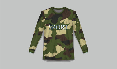 Army-Themed Digital Camouflage Jerseys