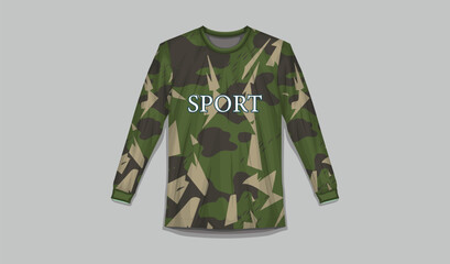 Army-Themed Digital Camouflage Jerseys