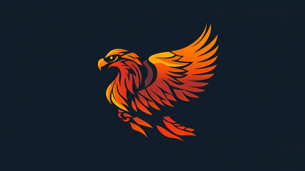 Fototapeta premium Griffin illustration sports team logo. Primordial Symbols. Illustration