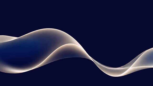 Digital waves animated overlay, transparent 4K video, alpha channel, ProRes 4444