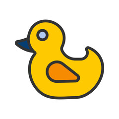 yellow rubber duck toy