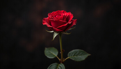 Blooming pink roses beside a wooden fence in a garden  