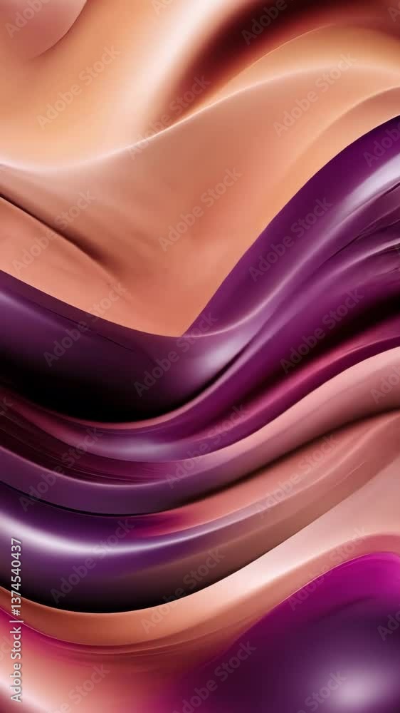 Poster the image is a close up of a purple and silver wave. the wave is very detailed and he is made of met
