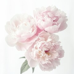 Lush pink peonies in a romantic floral arrangement