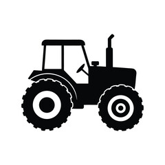 lawn tractor silhouette art