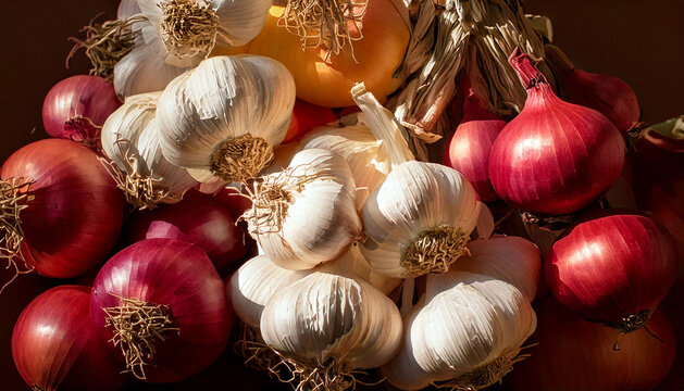 Cebollas y ajos