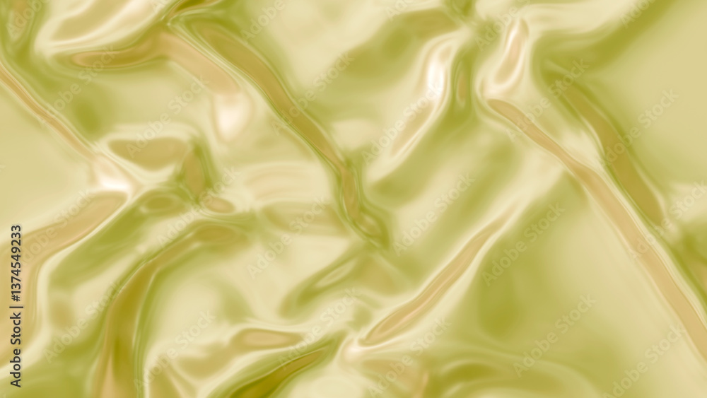 Poster yellow cloth waves background texture. elegant silk yellow texture. glossy soft waves texture backgr
