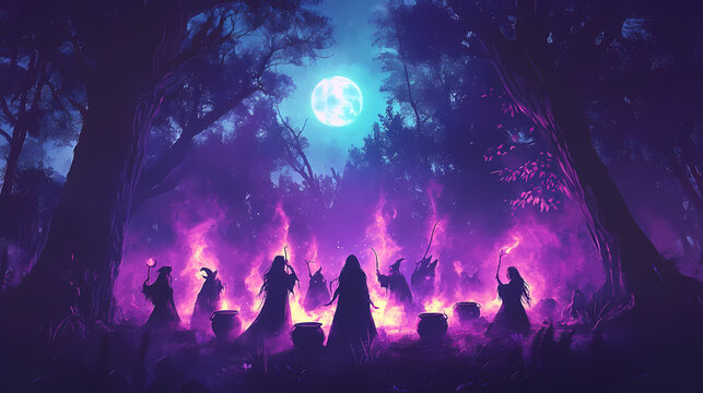 mystical witches coven