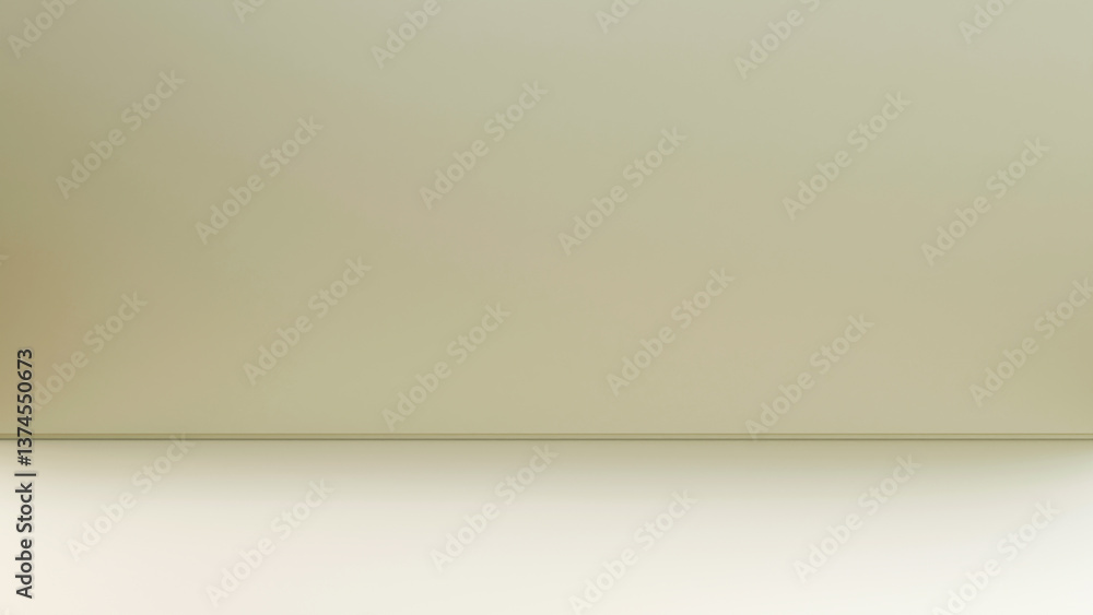 Aufkleber empty wall studio background. room with light and shadow. empty backdrop on pastel colored. wall sur