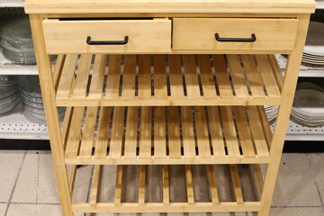Texture of products made from boards and beams.