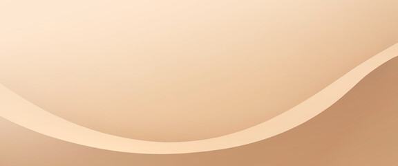 The minimalist beige background with smooth curves shapes creates a calm and modern aesthetic, making it ideal for modern design projects in the beauty industry and branding.